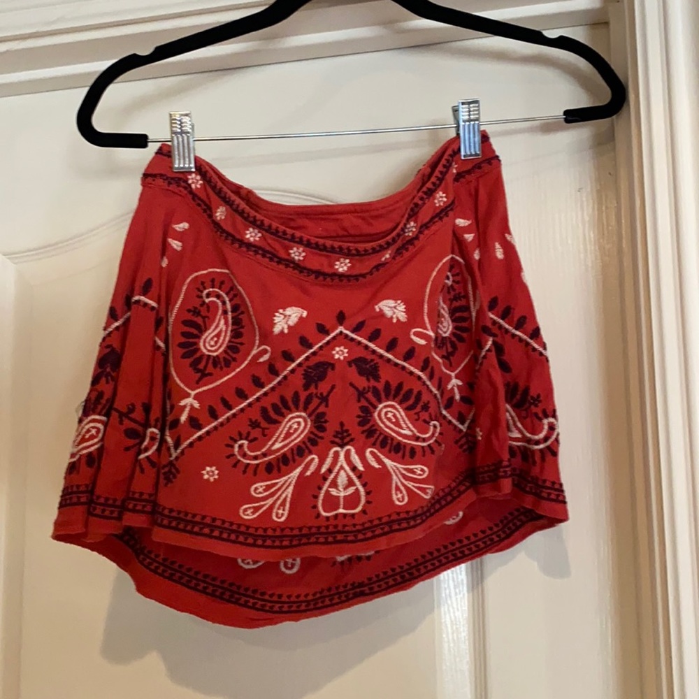 Free people strapless tank